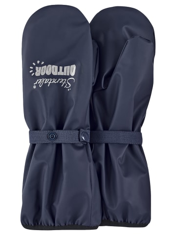Stulpen-Handschuh in marineblau