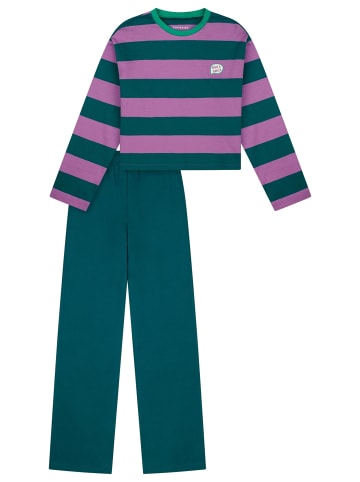 Schlafanzug Comfort Cotton in Beere