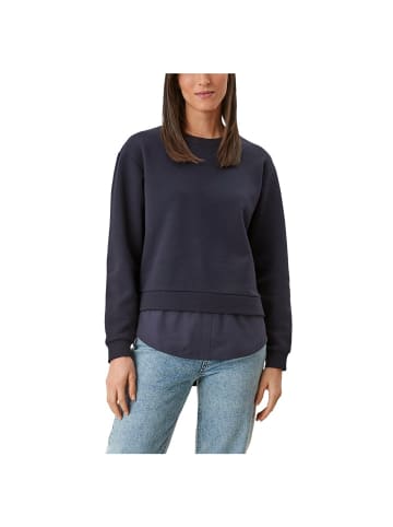 Sweatshirt in Blau