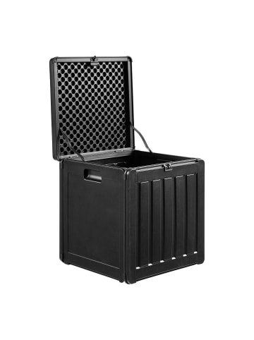 Kissenbox Sola Schwarz 43 x 43 cm
