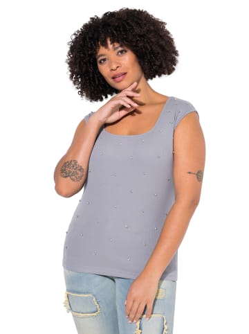 Shirt in bleigrau