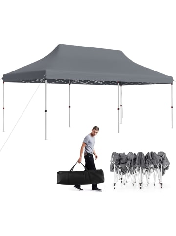 Pavillon 3x6m in Grau