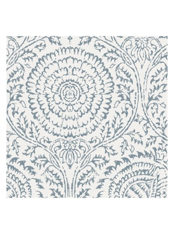Tapete Floral in Blau - (W) 200 × (L) 280 cm