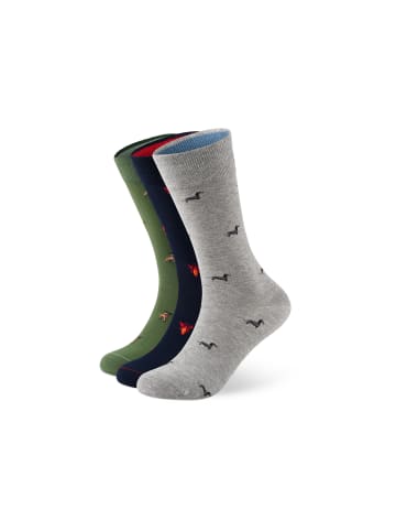 Motivsocken Signature Icons Mini Bundle in Dachshund/Lobster/Moose