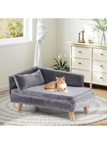 Katzensofa Luxus in Grau