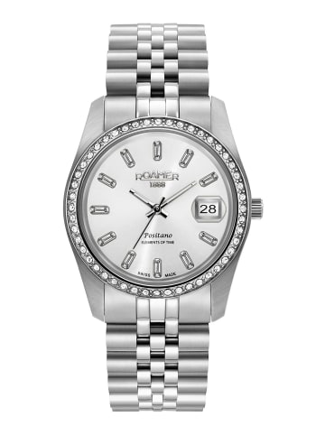 Quarzuhr für Damen in silber
