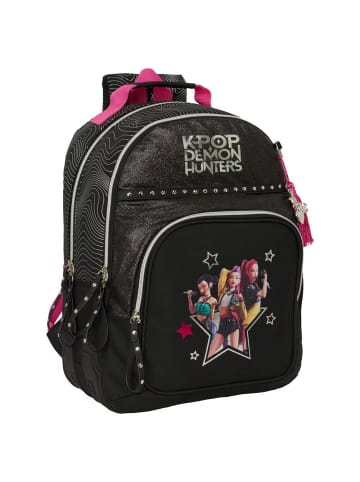 K-pop Demon Hunters Energy Schwarzer Schulranzen, Tasche 42 cm