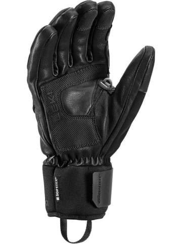 Finger Skihandschuhe in schwarz