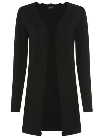 Strickjacke in schwarz