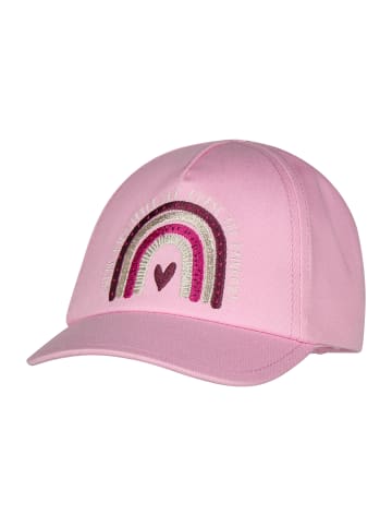 Basecap Regenbogen in rosa