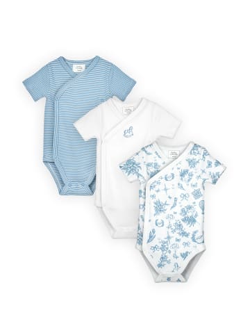 KURZARM CROSS-BODY 3er-Set in french toile baby blue