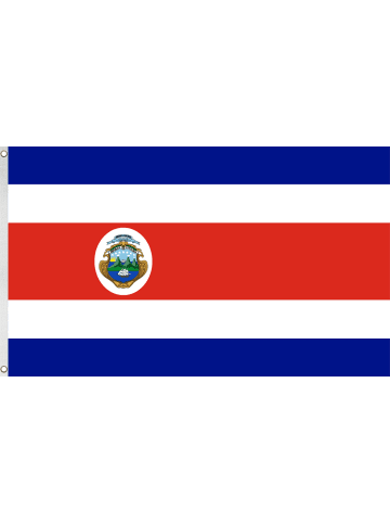 Fahne Länderflagge 90 cm x 150 cm in Costa Rica