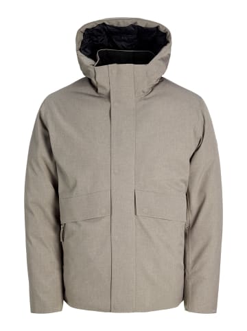 Jacke in Greige