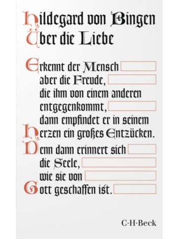 Buch - Über die Liebe