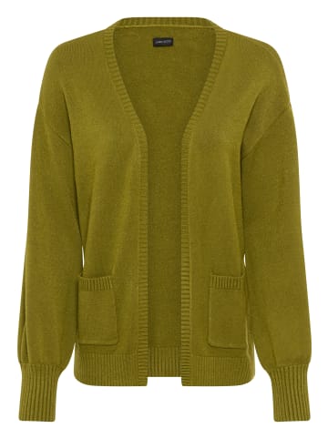 Strickjacke in moosgrün