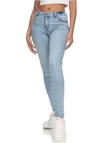 Skinny-Fit Jeans Tori in Bleached Blue