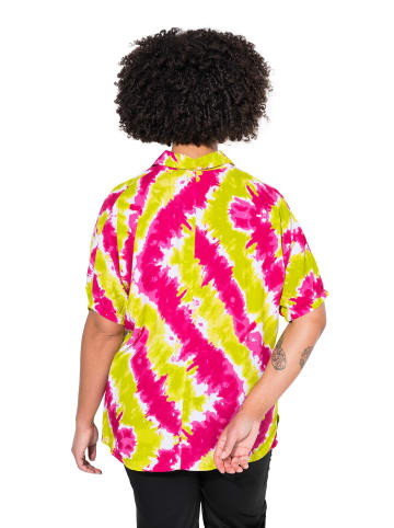 Hemdbluse in limettengrün