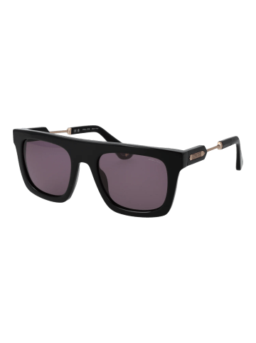 Männer Sonnenbrille Rechtwinklig Schwarz