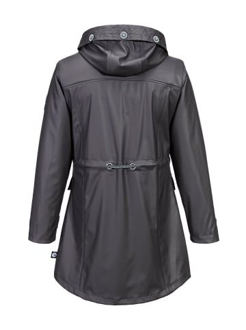 Regenjacke Parka in anthrazit