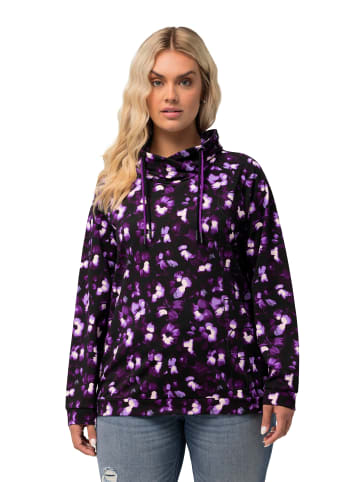 Sweatshirt in schwarz