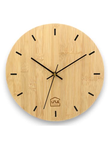Wanduhr Wand-Uhr in Natur