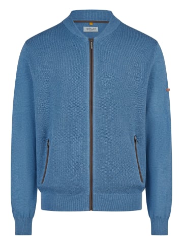 Strickjacke Basic in Blau