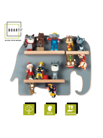 Regal Elefant Kinder Toniebox Tonies Figuren in Grau