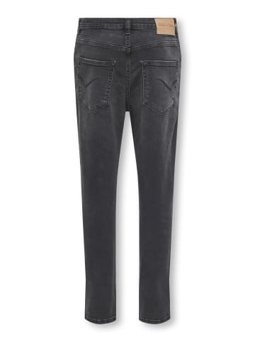 Relaxed Fit Jeans in Washed Black
