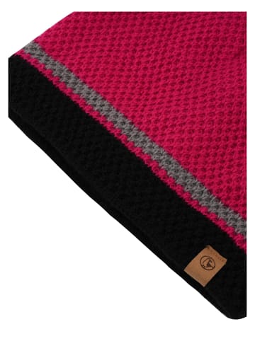 Strick-Mütze Nicky in pink-anthra