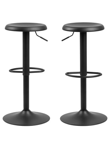 Barhocker Finurly Schwarz 2er Set