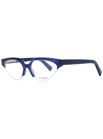 Damen Optische Fassungen Trapez Blau