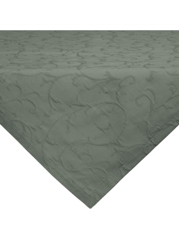Jacquard Mitteldecke Düsseldorf in oliv