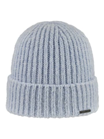 Strickmütze in blau