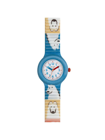 Analoguhr kids fun weiss
