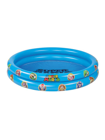2-Ring-Pool Super Mario 122x23cm in mehrfarbig