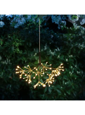 LED Feuerwerk Leuchtstern Firework mit Fernbedienung D: 25cm in schwarz