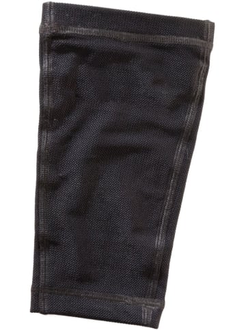Stutzen "Schienbeinschützer-Socke" in Schwarz