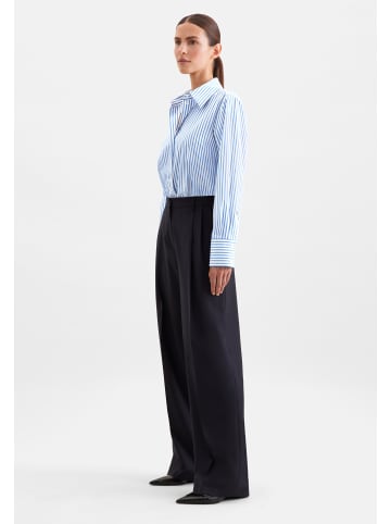Hemdbluse Regular in Mittelblau