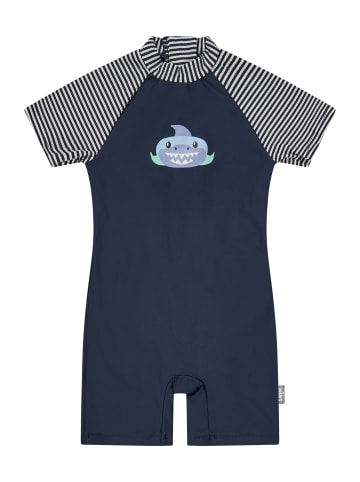 Schwimmanzug Hai in marineblau