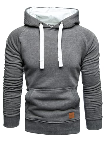 Kapuzenpullover LANSING in Anthrazit