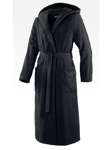 JOOP! BADEMANTEL Damen-Kapuze 40/42, Schwarz