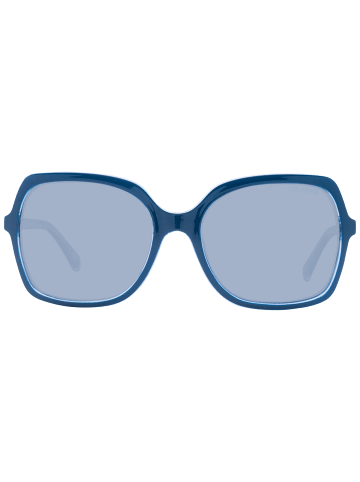 Damen Sonnenbrillen Quadrat Blau