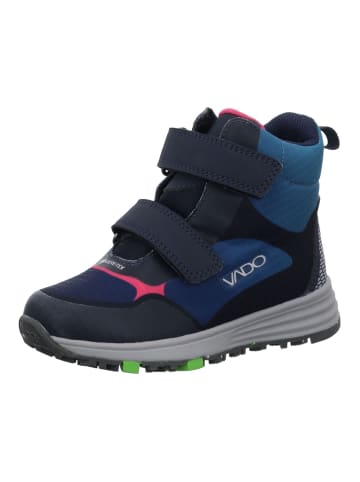 Stiefelette Blau