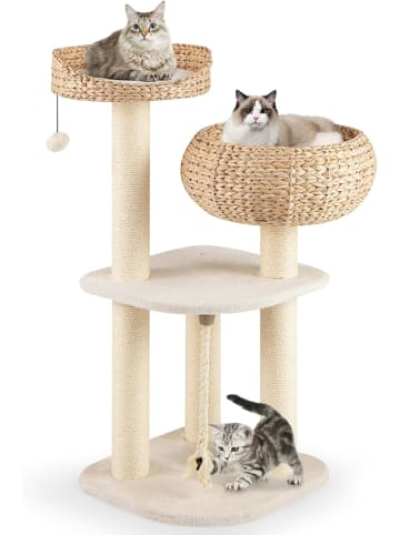 104cm Kratzbaum in Beige