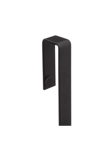 Duschkabinenregal, zwei Ebenen in Schwarz, 32,5 x 16 x 60 cm