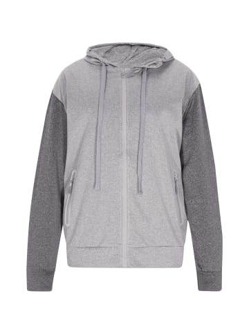 Herren Jacke in Hellgrau Melange