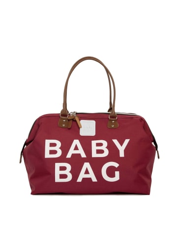 Wickeltasche - Schultertasche in Bordeaux