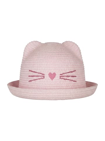 Strohhut Katze in rose