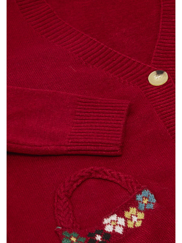 Damen Strickjacke in Rot