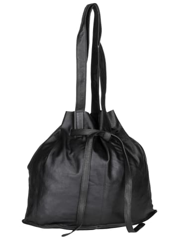 Handtasche Eva Nappa NR-2M in Black